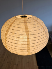 off white paper lampshade _2