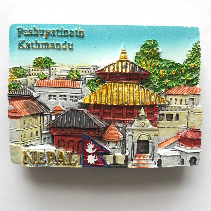 Pashupatinath 3D Fridge Magnet, Refrigerator Magnet