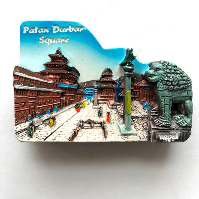 Patan Durbar Square 3D Fridge Magnet, Refrigerator Magnet