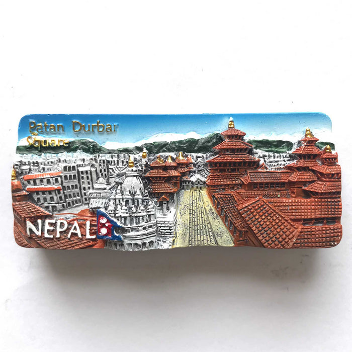 Patan Durbar Square 3D Fridge Magnet, Refrigerator Magnet