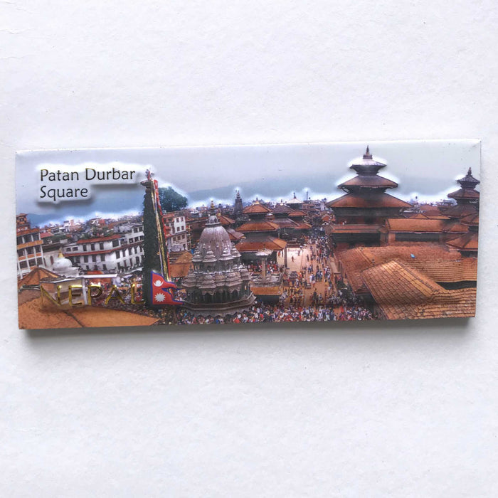 Patan Durbar Square Fridge Magnet, Refrigerator Magnet