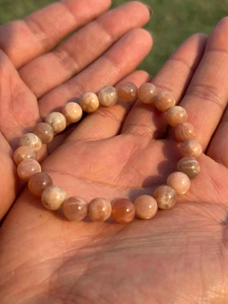 Picture Stone Bracelet – Natural Landscape Jasper Stretch Bracelet