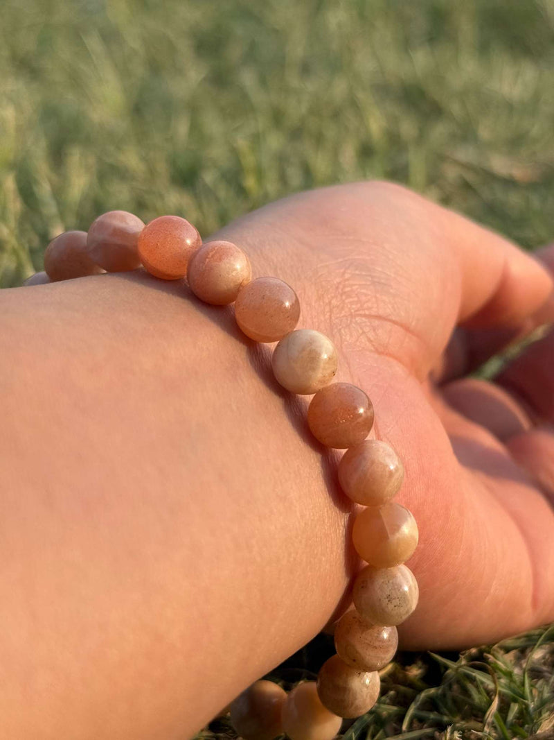 Picture Stone Bracelet – Natural Landscape Jasper Stretch Bracelet