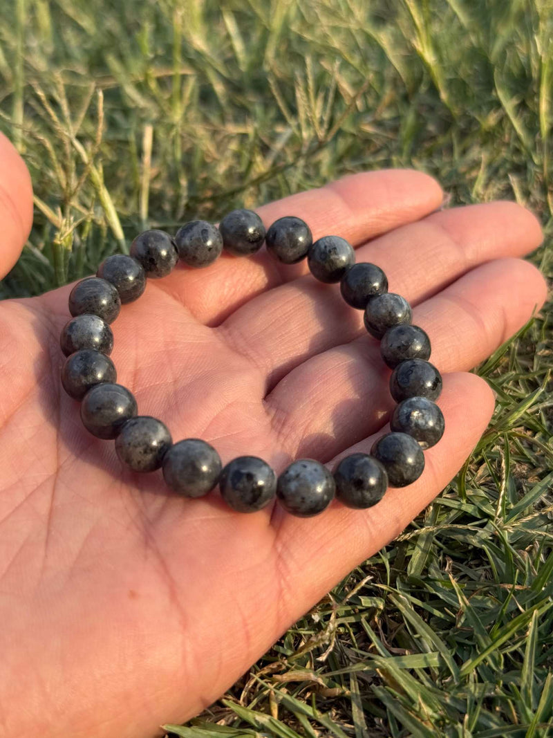Polar Jade Bracelet – Natural 8mm Gemstone Bead Bracelet