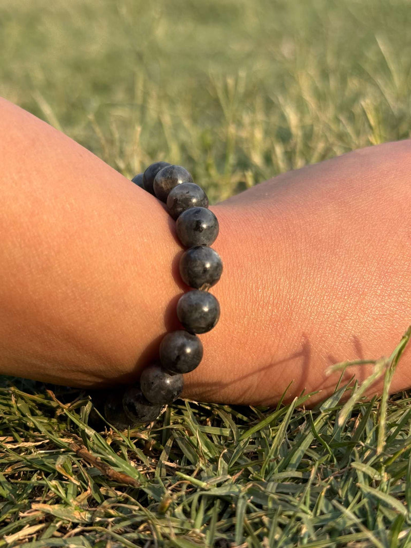 Polar Jade Bracelet – Natural 8mm Gemstone Bead Bracelet