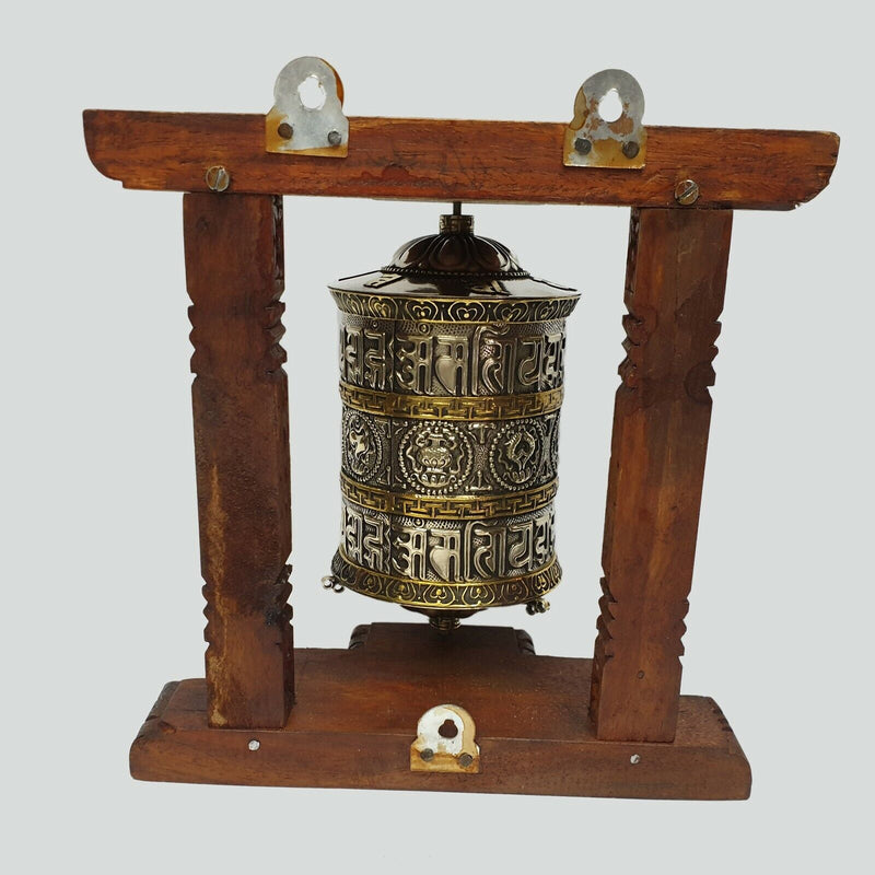 Tibetan Buddhist PRayer Wheel, 7/8inch - 3