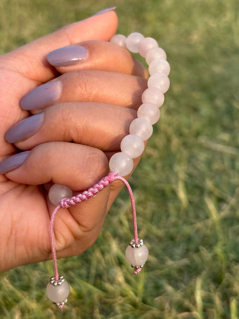 Sunstone Bracelet – Natural 8mm Sparkling Gemstone Bracelet