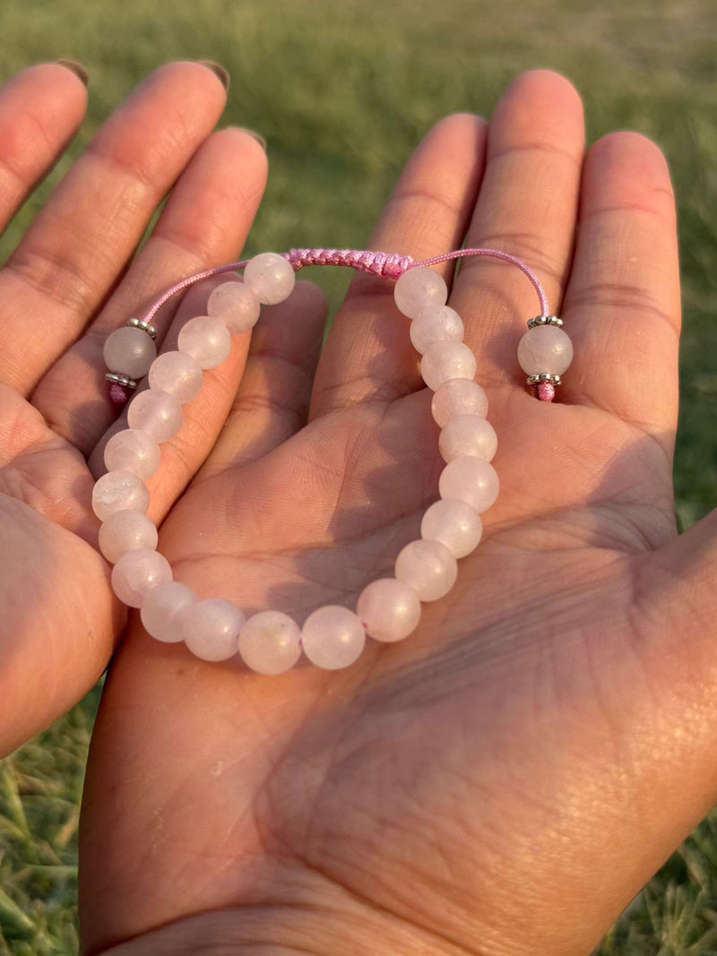 Sunstone Bracelet – Natural 8mm Sparkling Gemstone Bracelet