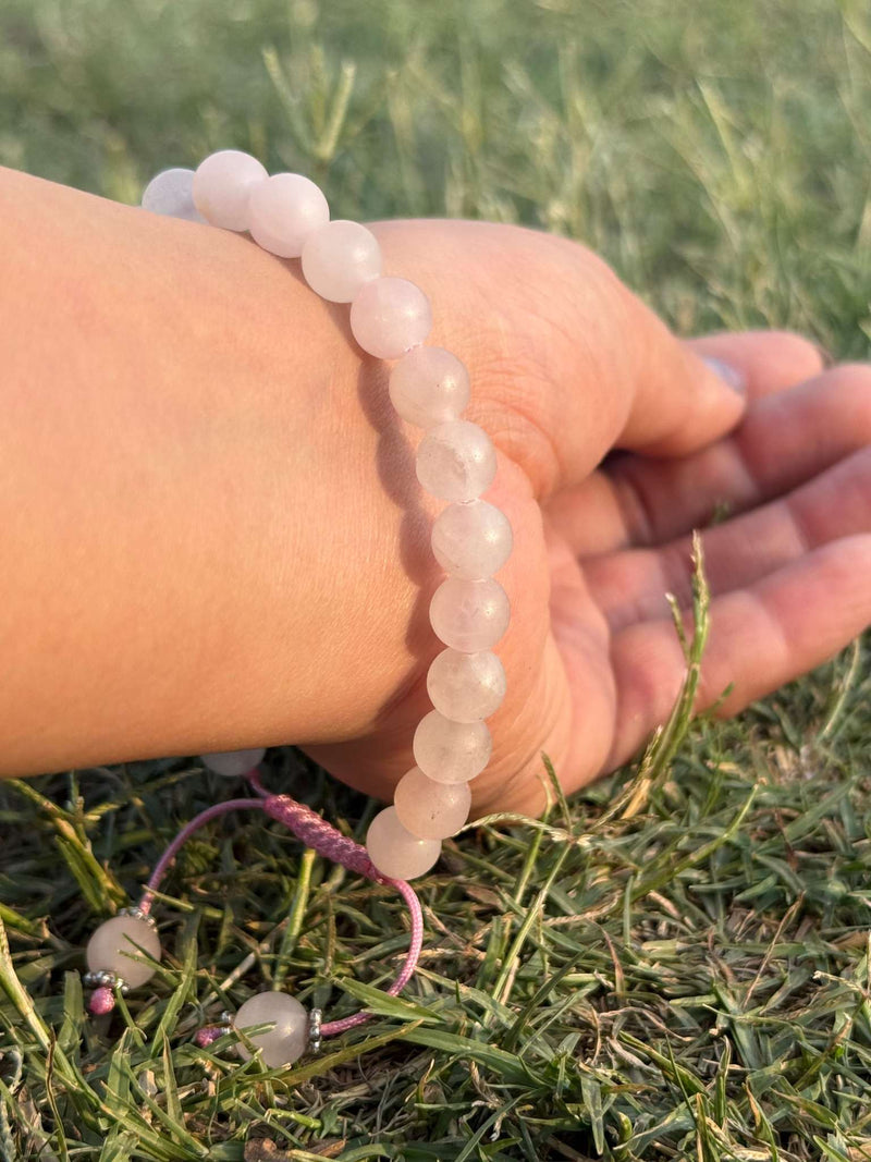 Sunstone Bracelet – Natural 8mm Sparkling Gemstone Bracelet