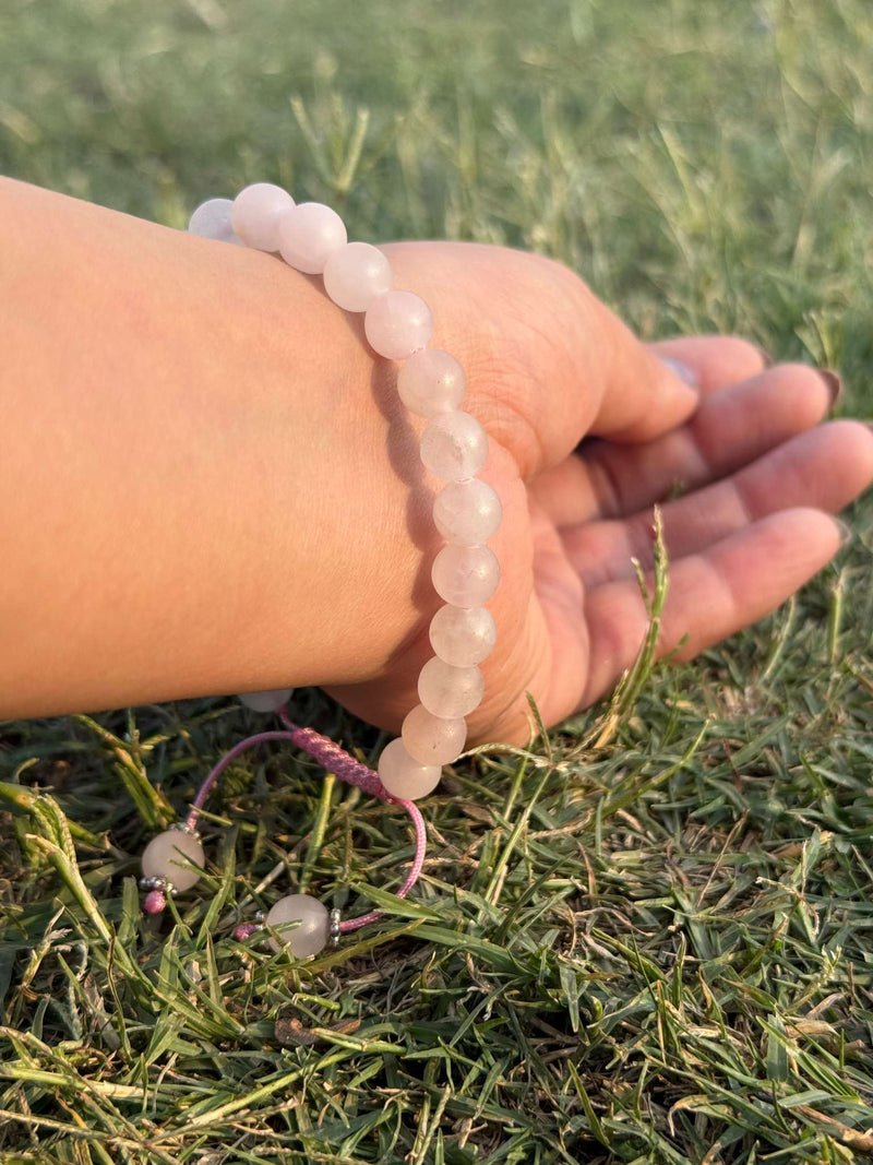 Sunstone Bracelet – Natural 8mm Sparkling Gemstone Bracelet
