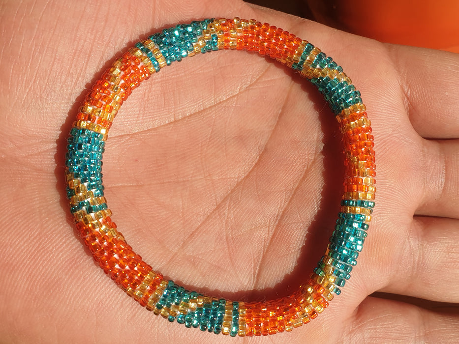 BeadsJoy Nepal Bracelets Colorful BJHNPB9