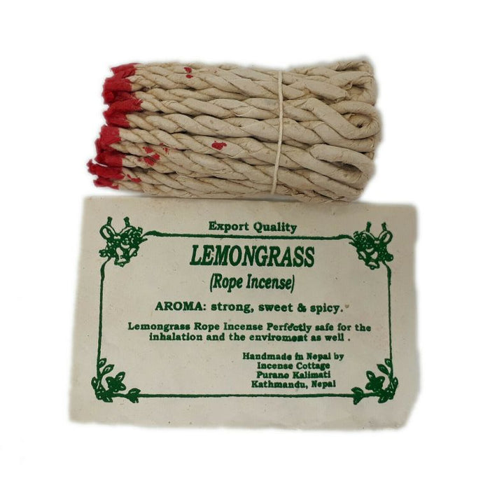 Lemongrass Herbal Rope incense