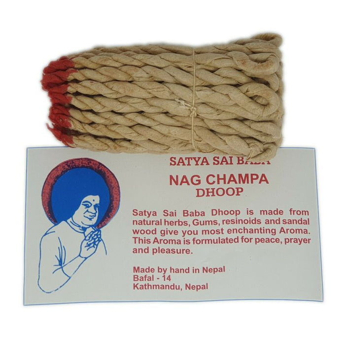 Satya Saibaba Nagchampa Herbal Rope incense