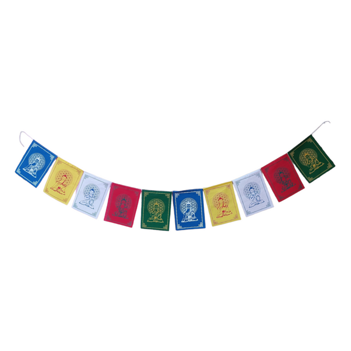 Pancha Buddha Prayer  Flag