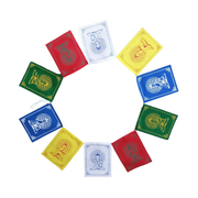 Pancha Buddha Prayer  Flag - 2