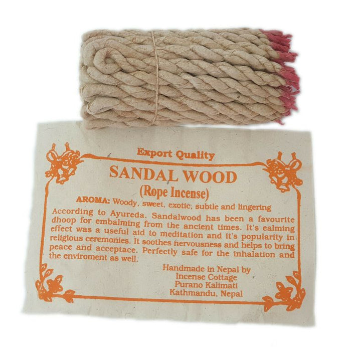 Sandalwood Herbal Rope incense