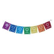 Seven chackra Prayer Flag - 1